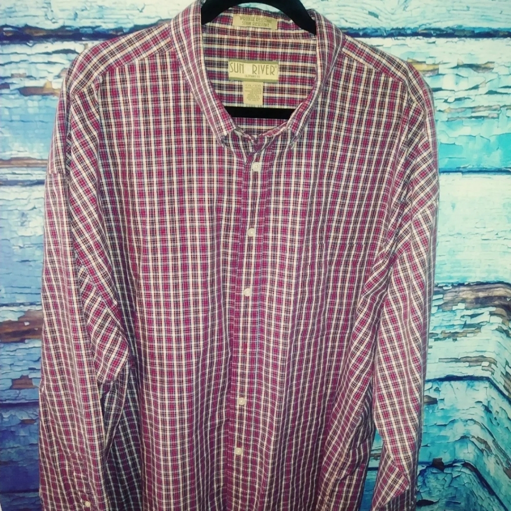 Mens Shirt size XXL Long Sleeve